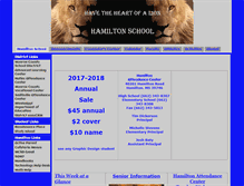 Tablet Screenshot of hamilton.mcsd.us